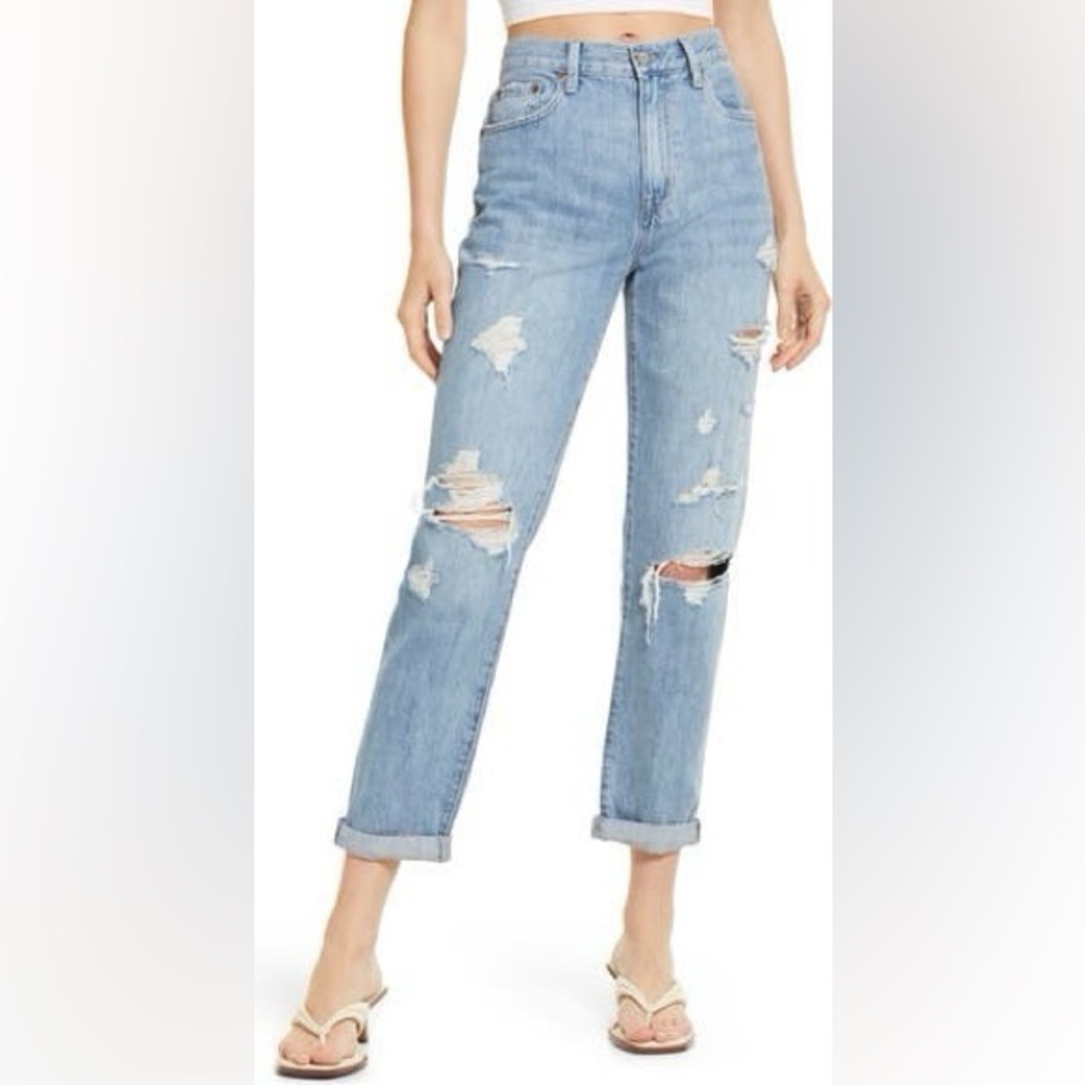 Pistola Presley High Rise Straight Jean